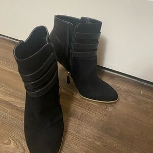 Elegant Black Ankle Boots SOLD